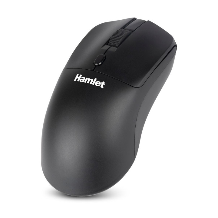HAMLET MOUSE WIRELESS 2.4GHZ E BLUETOOTH 5.0 RICARICABILE